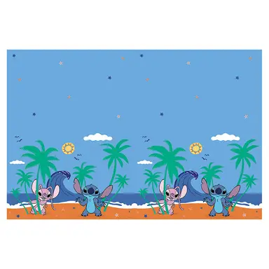 Stitch & Angel Plastic Tablecover 120x180 cm