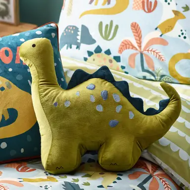 little furn Cushion Dino Green