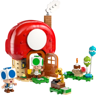 LEGO® Super Mario™ Toad House Party, Speelgoed - 72041