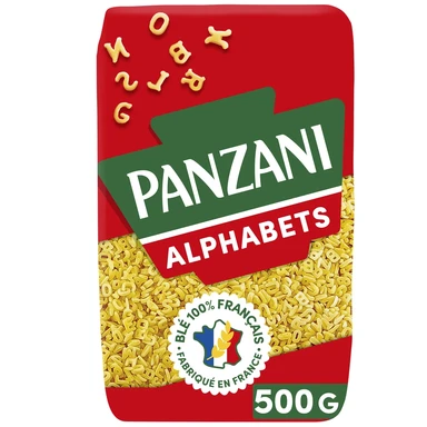 PANZANI Pâtes alphabets - 500 g