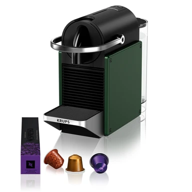 Nespresso Pixie koffiemachine van Krups, Groen