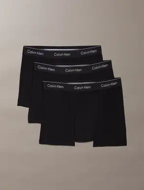 Calvin Klein relaxed fit trunks 3-pack TM6 - zwart met DTM WB - heren S