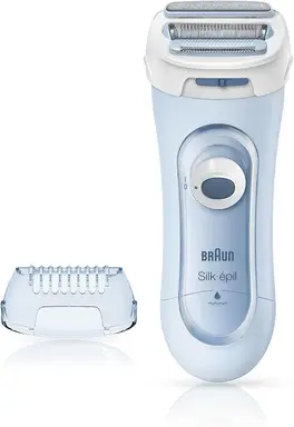 Braun Silk-épil Dameselektrisch scheerapparaat 5-160 Blauw - 3-in-1 nat & droog elektrisch scheerapparaat