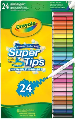 CRAYOLA Supertips Marker 24 Stück