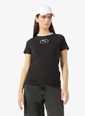 Puma Sport Graphic Tee - Puma Black