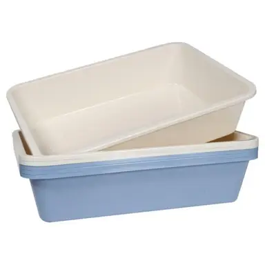 Animal Instincts Cat Litter Tray Large 43x32x9.5cm [Color May Vary]
