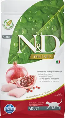 Farmina N&D Prime Croquettes pour chat - Poulet, 1,5 kg