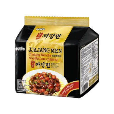 Paldo Jjajangmen 200g (4 pack) 八道御膳三鲜炸酱面 200g (4 连包)