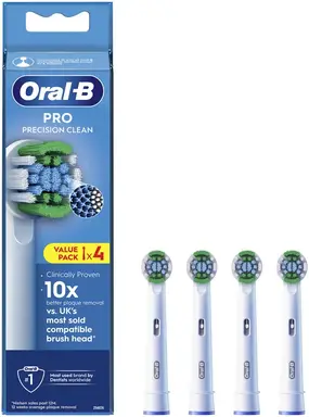 Oral-B EB20-4 Precision Clean navullingen - 4-pack