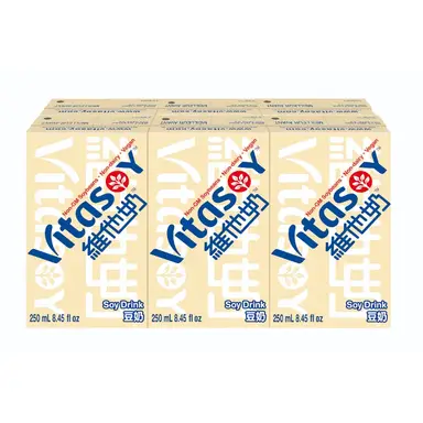Vita Low-Sugar Soy Milk 6x250ml
