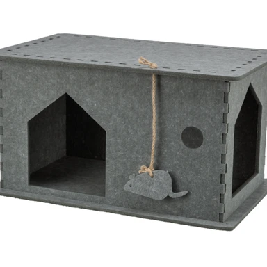 Trixie Kathuis Lene Vilt Grijs 54x30x35cm