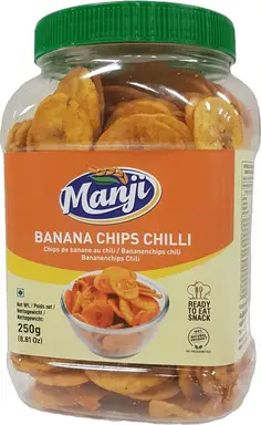 Manji Chips de banane au chili - 250 g