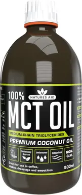 Natures Aid 100% MCT Energy Support Oil - 500ml