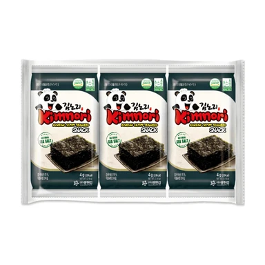 Kimnori Gewürzter Seetang ORIGINAL 3x4g