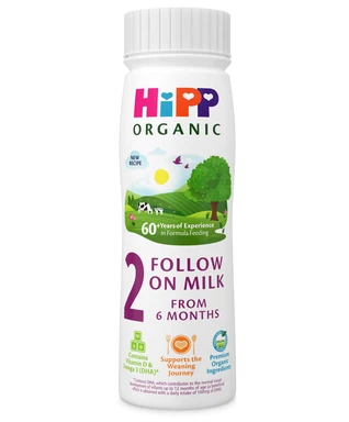 Hipp Organic Follow on Baby Milk 6+ Months 200ml