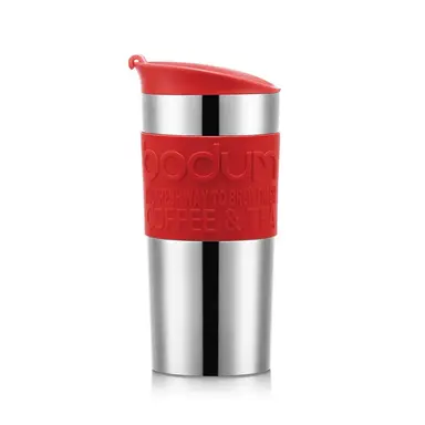 Bodum mug de voyage isotherme en inox double paroi, 0,35 l