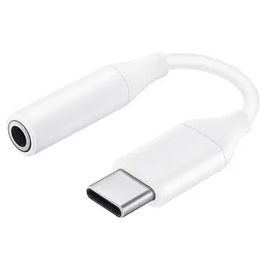 SAMSUNG Adaptateur USB-C vers Jack 3.5cm Blanc