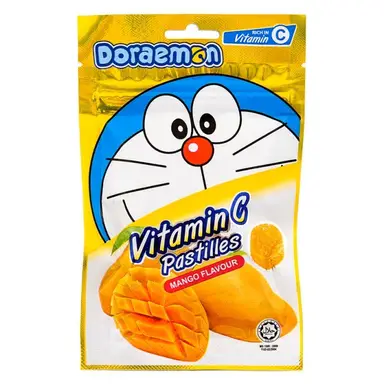Big Foot Doraemon Vitamin C Gummies Mango Flavor 40g