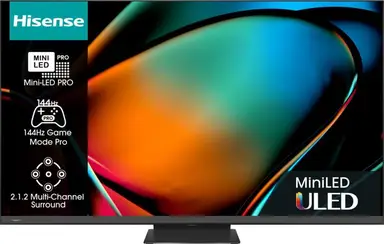 Hisense 75U8KQ - Smart TV - 75 Zoll 4K Mini-LED ULED 2023 Modell