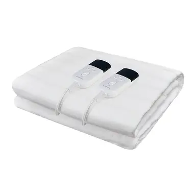 RUIANBAO Non-woven Fabric, Large LED Display, 160\*140CM, Dual Controllers, L+M+H Temperature Settings, 2/4/12H Timer, Machine Washable, Underlay Double Electric Blanket