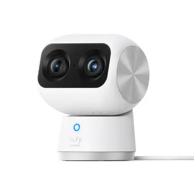 eufy S350 Caméra intérieure à double objectif, 4K UHD - Blanc