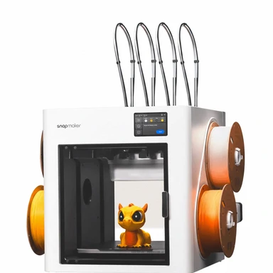 3D-Drucker Snapmaker U1, 500 mm/s, Bausatz 270 × 270 × 270mm Druckgröße, beheizte Druckplatte