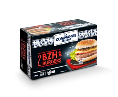 LA COMPAGNIE ARTIQUE  Breizh burger - 2 x 140 g