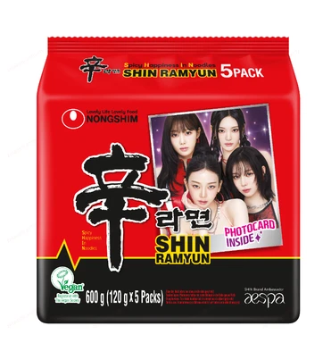 Nongshim Shin Ramyun 120 g*5 Big Packs