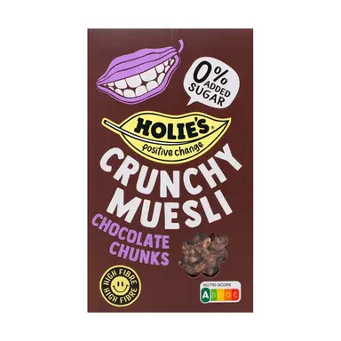 Holie's Crunchy Muesli Chocolate Chunks - 400gr