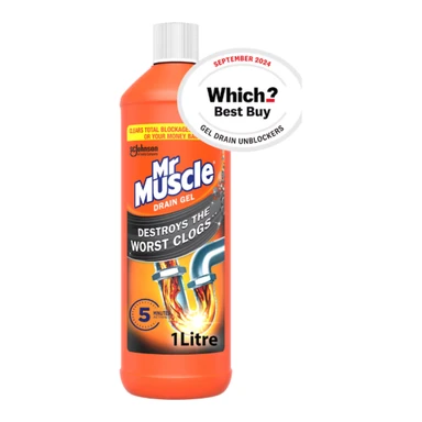 Mr Muscle Sink & Drain Unblocker Gel, 1l