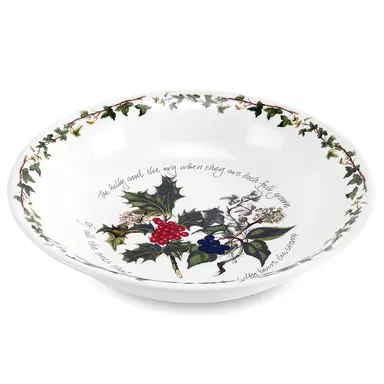 Portmeirion The Holly & The Ivy Pasta Bowl 20cm – Set of 6