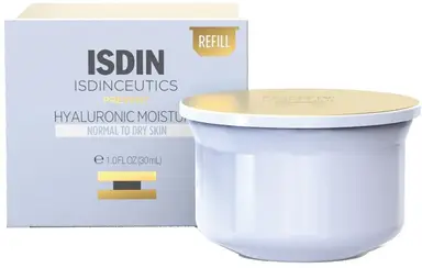 Isdin ISDINCEUTICS Hyaluron-Feuchtigkeitspflege für normale bis trockene Haut Nachfüllpackung 30g