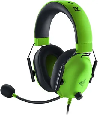 Razer Blackshark V2 X Casque filaire multiplaterforme pour l'esport - Vert
