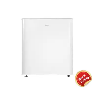 TCL Mini-koelkast 45L, Tafelkoelkast, Compacte koeling voor wijn & bier, Verstelbare voetjes [Energielabel E] RF60DWE0