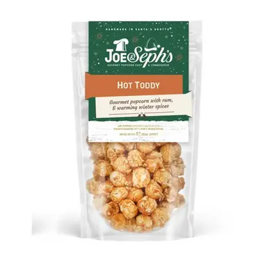 Joe & Seph's Hot Toddy Christmas Gourmet Popcorn 70g
