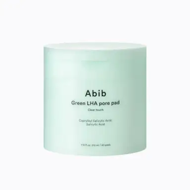 ABIB Green LHA Pore Pad Clear Touch 210ml 60 Pads
