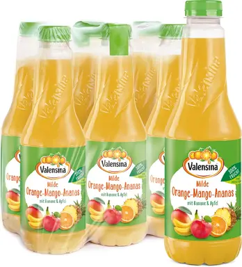 Valensina Orange-Mango-Ananas 6x1L