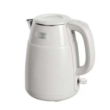 Bear Elektrischer Wasserkocher ZDH-Q15U8, 1,5 l, 1500–1750 W, Edelstahl, mit Abschaltautomatik und Trockengehschutz, Weiß
