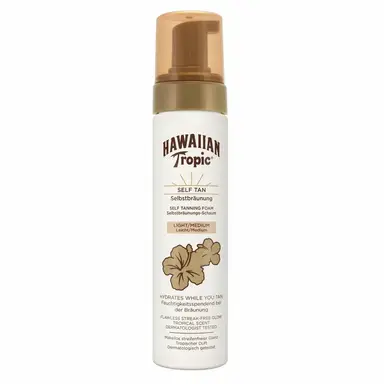 Hawaiian Tropic Zelfbruiningsmousse Light/Medium 200 ml