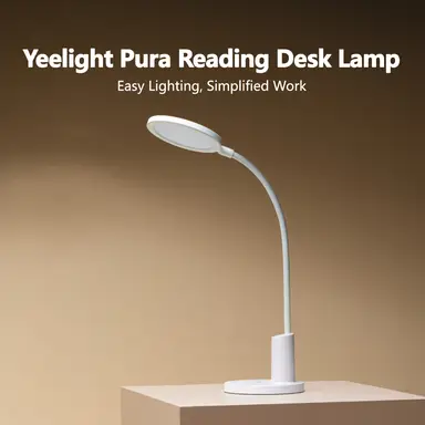 Yeelight Reading Desk Lamp RG0 Blue-Light Safe Stepless Dimming 3 CCT Touch Control USB-C ABS+PC YLYTD-0034
