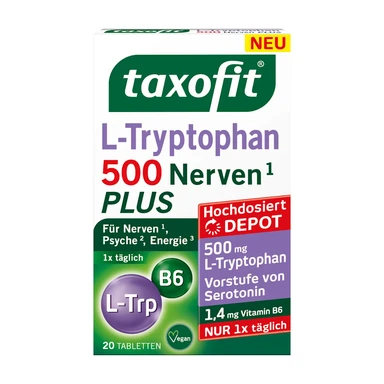 TAXOFIT L-Tryptophan 500 Tab 20 St