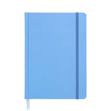 Jubiluu A5 Undated Hardcover 18-Month - 112 Sheets (100g offset paper), Bookmark & Elastic Band - Undated Planner for Long-term Planning, Goal Tracking, or Daily Organization-Navy Blue