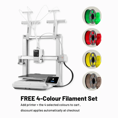 Anycubic Joybuy Version Kobra X Multi-Color 3D Printer, 4-Color Built-in, High-Speed Printing