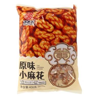 HuangLaoWu Crispy Fried Dough Original Flavor 408g