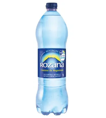 ROZANA Eau minérale naturellement gazeuse - 1 L