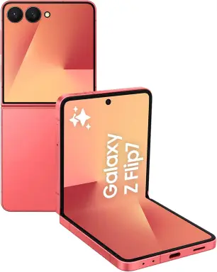 Samsung Galaxy Z Flip7 - 256GB - Coral Red