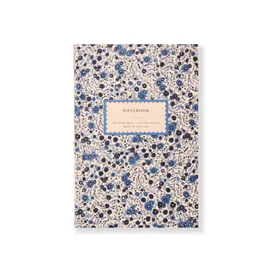 Katie Leamon A5  Notebook 300 Blank Pages 100GSM L&L Wild Aster