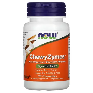 NOW Foods ChewyZymes - 90 chewables