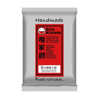 SIJIA KITCHEN Côtes de porc à la sauce aux haricots noirs fermentés 300 g