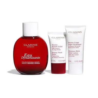 CLARINS Eau Dynamisante Set 100ml + Crème + Body